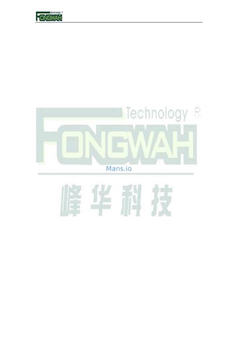 shenzhen fongwah technologies